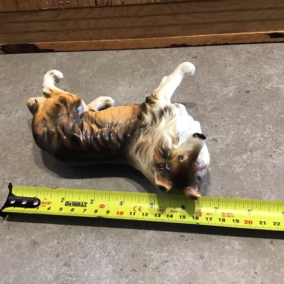 Vintage Ceramic Collie Dog Figurine - Picture 8 of 9